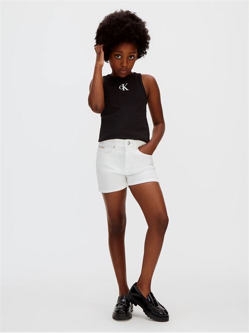 hr relaxed denim shorts CALVIN KLEIN JEANS | LVCKSJC18GYAF
